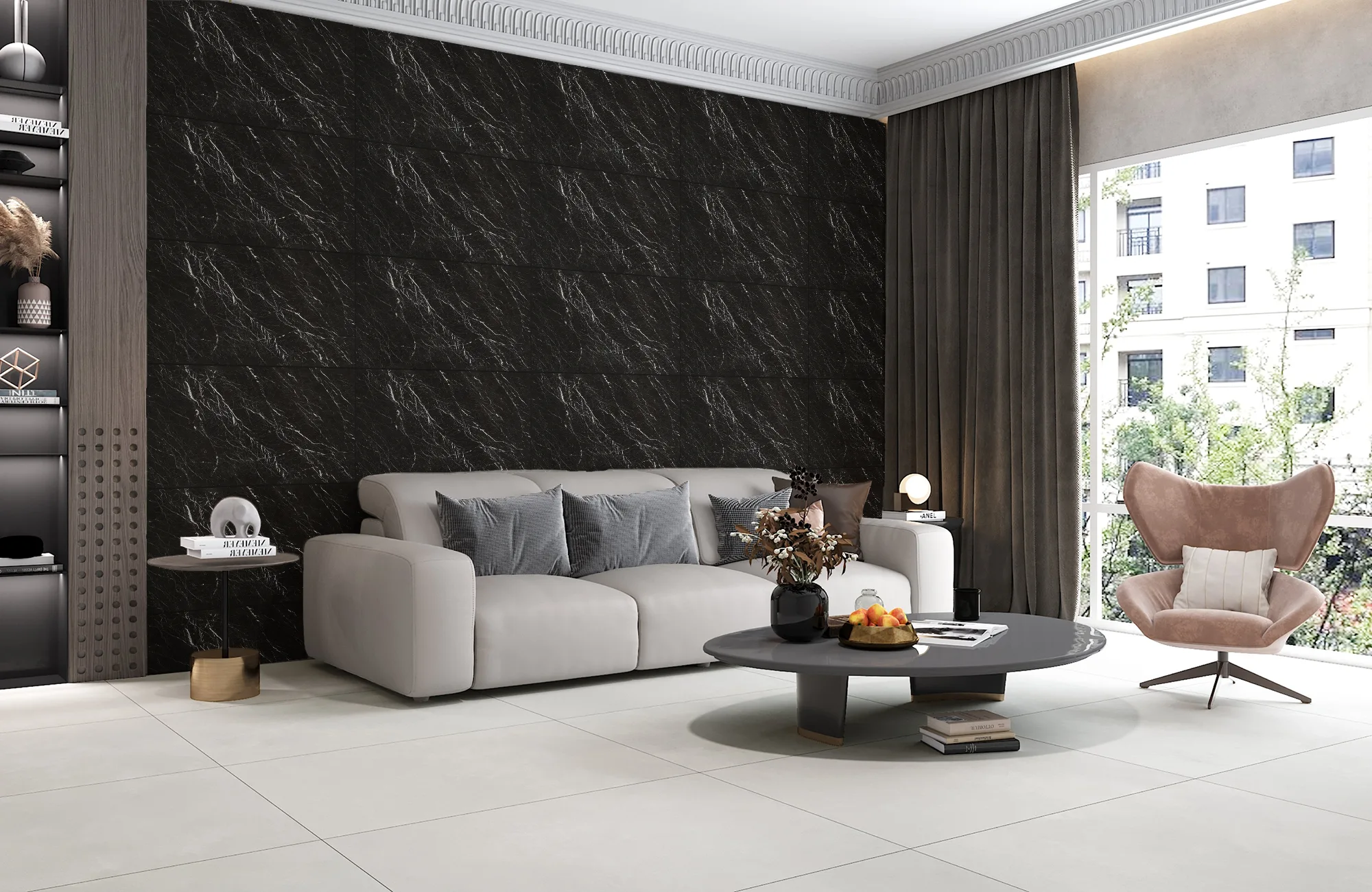 Black Pars Marble